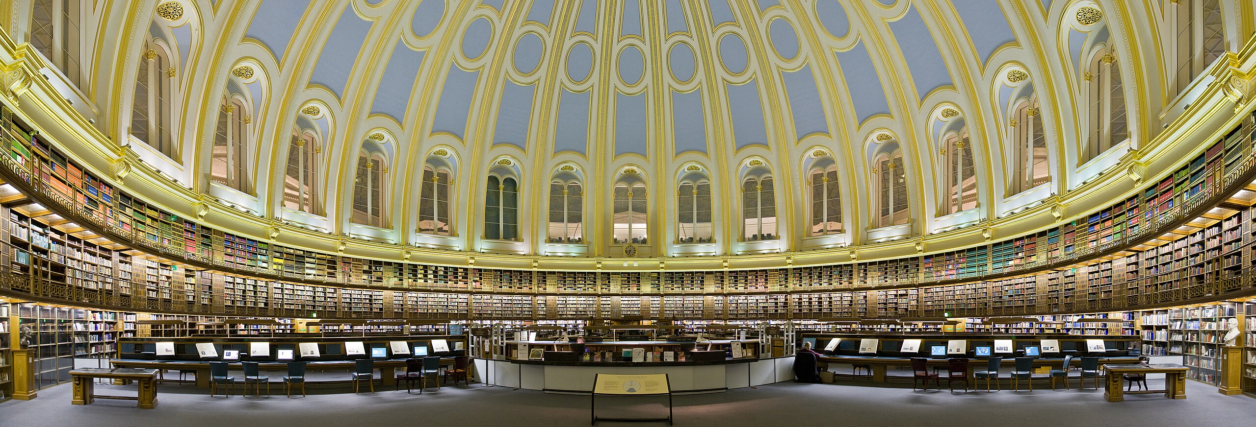 The domed Reading Room of the British Museum — a public, verifiable repository of knowledge; the institutional form of open methodology